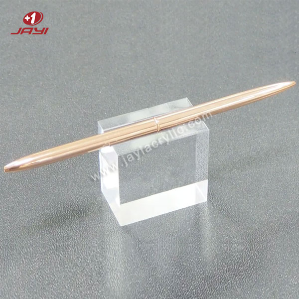 Engraved Acrylic Block Pen Holder - Jayi Acrylic