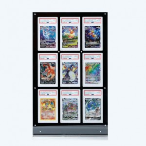 Graded card 9 slot Acrylic Case