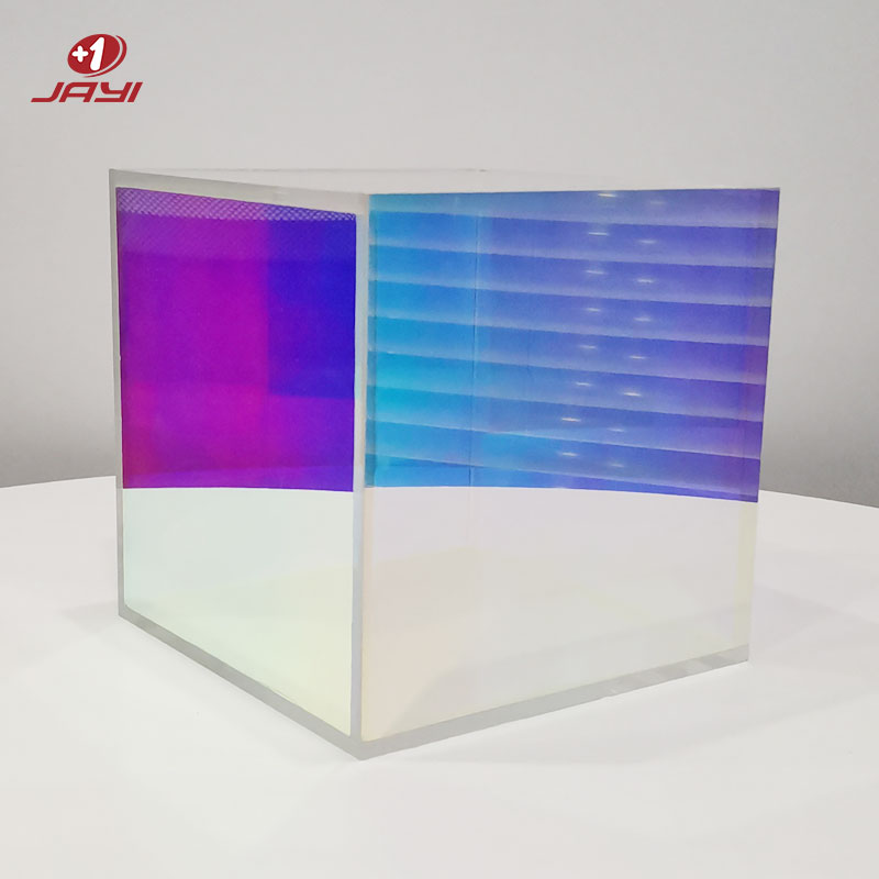 Ibhokisi le-Iridescent Acrylic Storage