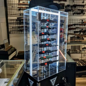 LED Acrylic Knife Display Stand