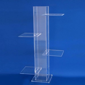 Large Acrylic 4 Step Display Stand
