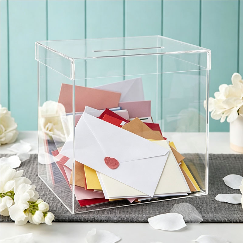 Large Acrylic Card Box