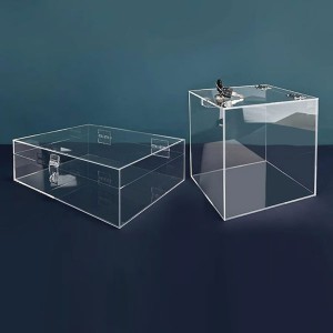 Sluitbare Lucite-boks