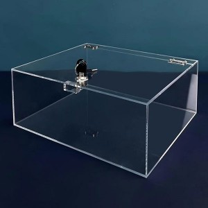 Hộp Plexiglass có thể khóa