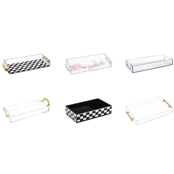 Lucite Bread Tray