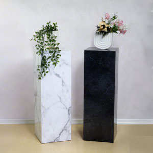 Marble Acrylic Pedestal
