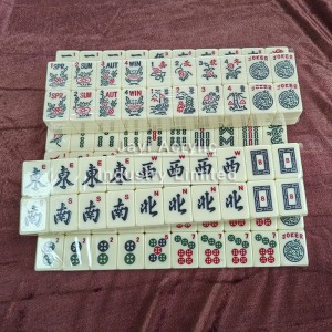 Melamine Mahjong Tiles