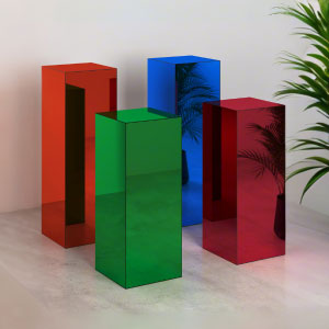 Mirror Acrylic Pedestal