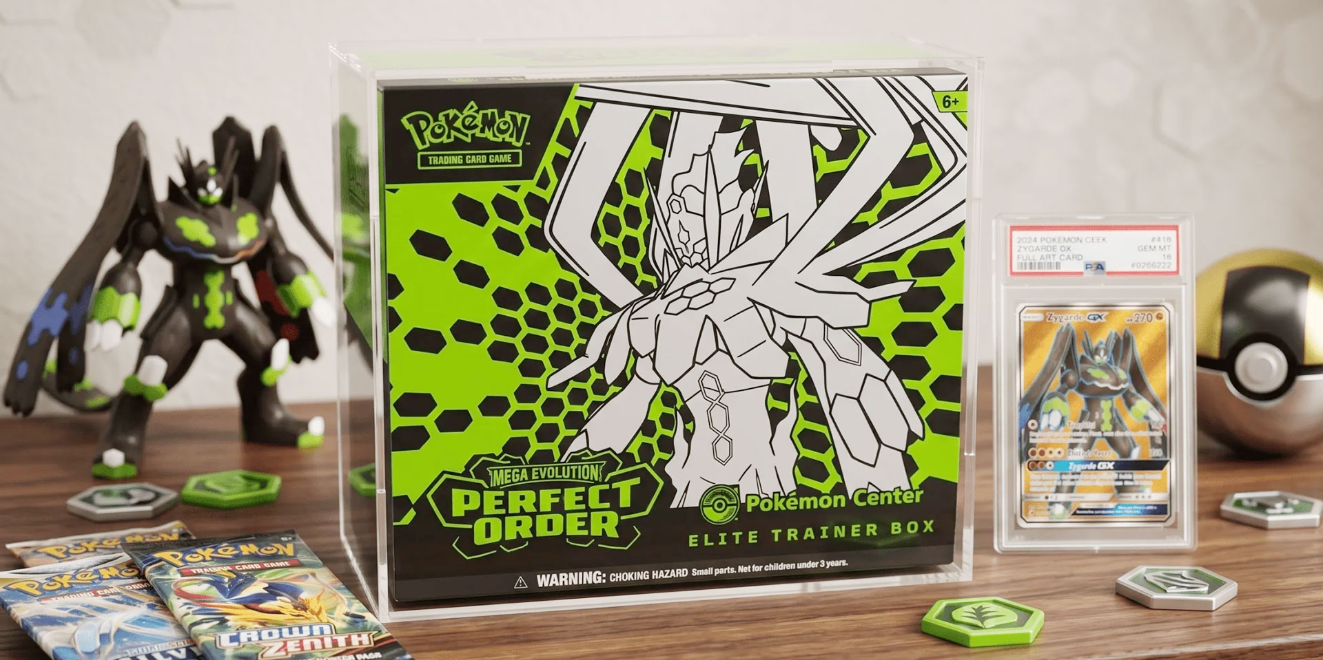 Pokemon ETB acrylic display case