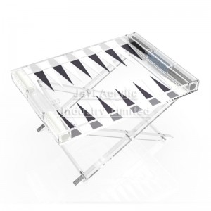 acrylic backgammon table 1