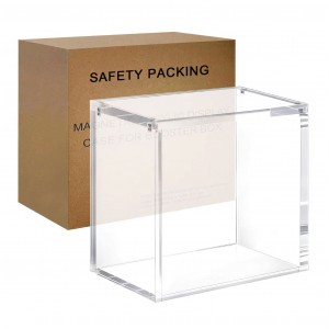 acrylic booster box case magnetic