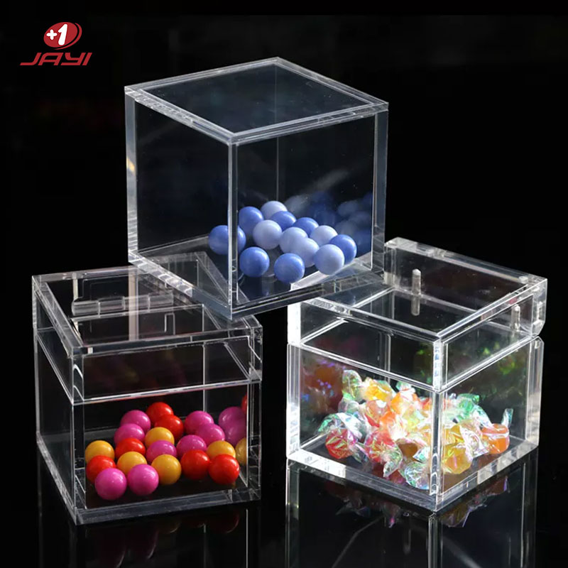 Custom Size Acrylic Square Hinged-Lid Box Wholesale - China Acrylic Box  with Lid and Custom Acrylic Box price