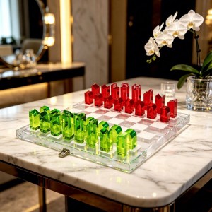 acrylic chess game