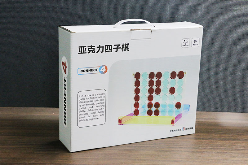 acrylic connect 4 game