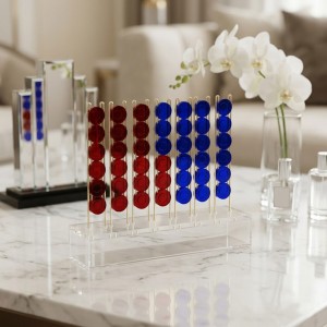 acrylic connect 4 game