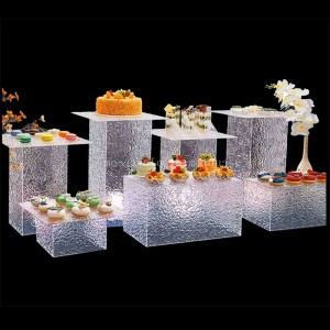 acrylic food display stands