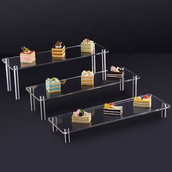 acrylic food risers
