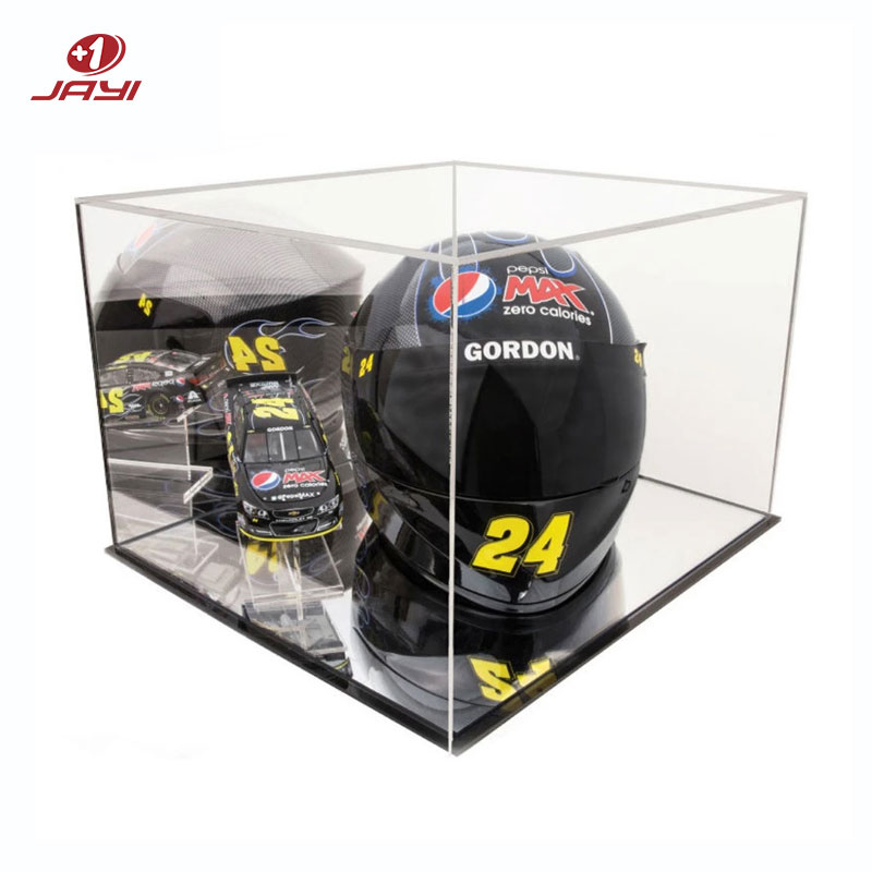 https://www.jayiacrylic.com/clear-acrylic-full-size-helmet-case-display-case-with-mirror-base-supplier-jayi-product/