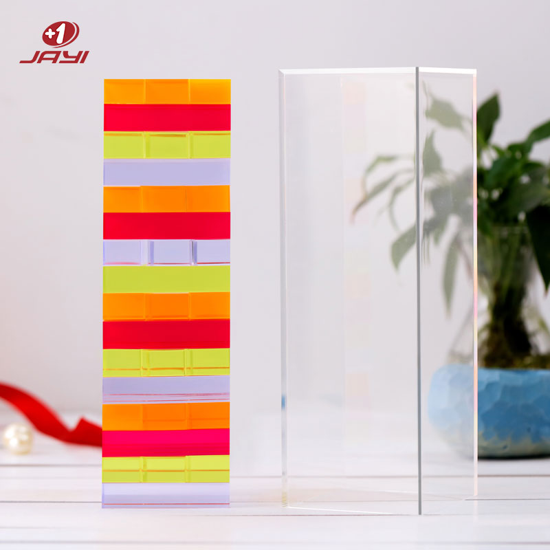 acrylic jenga set