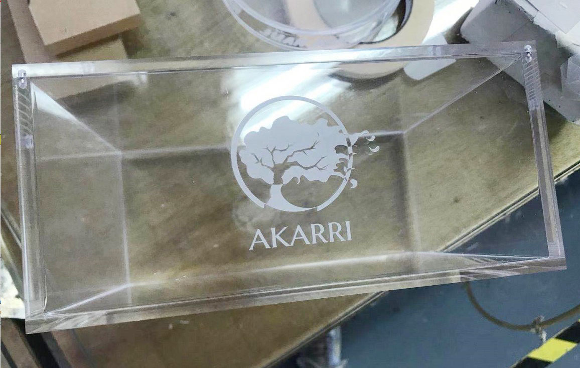 acrylic logo