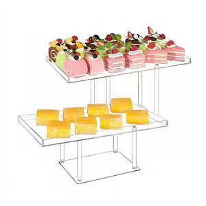 acrylic pastry display
