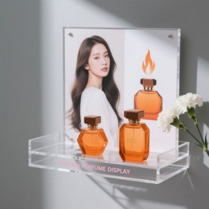 acrylic perfume display stand