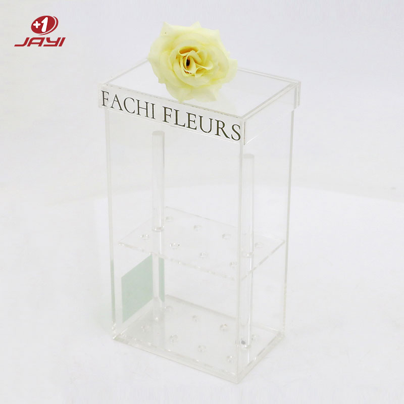 acrylic rose box