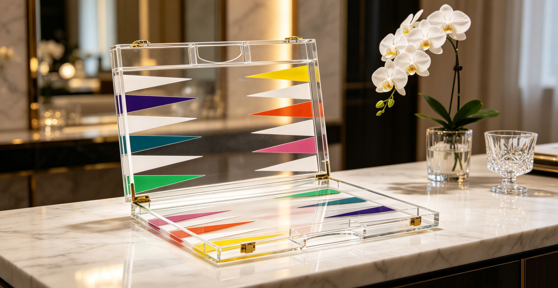 bulk acrylic backgammon wholesale