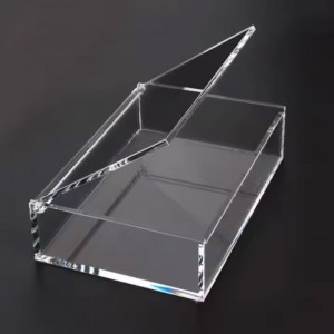 clear acrylic box
