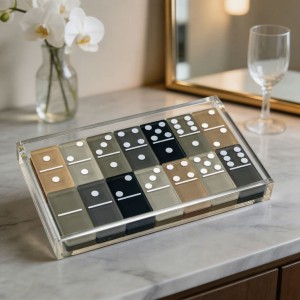 custom acrylic dominoes