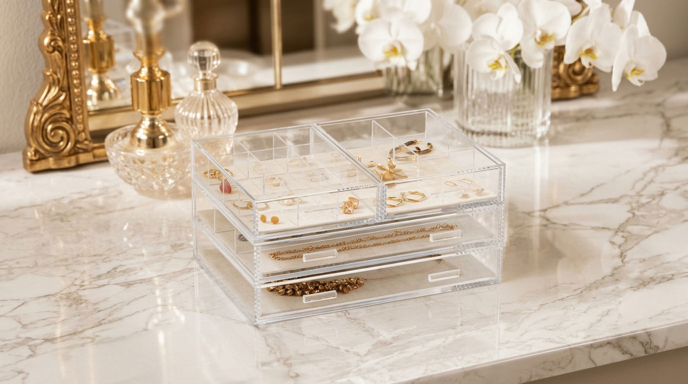 custom acrylic jewelry box