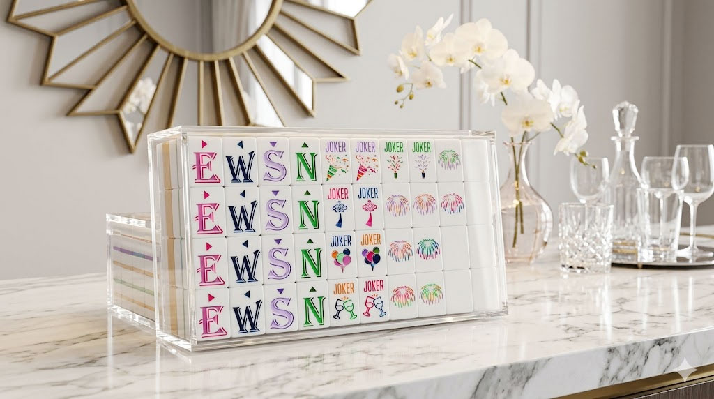 custom acrylic mahjong set