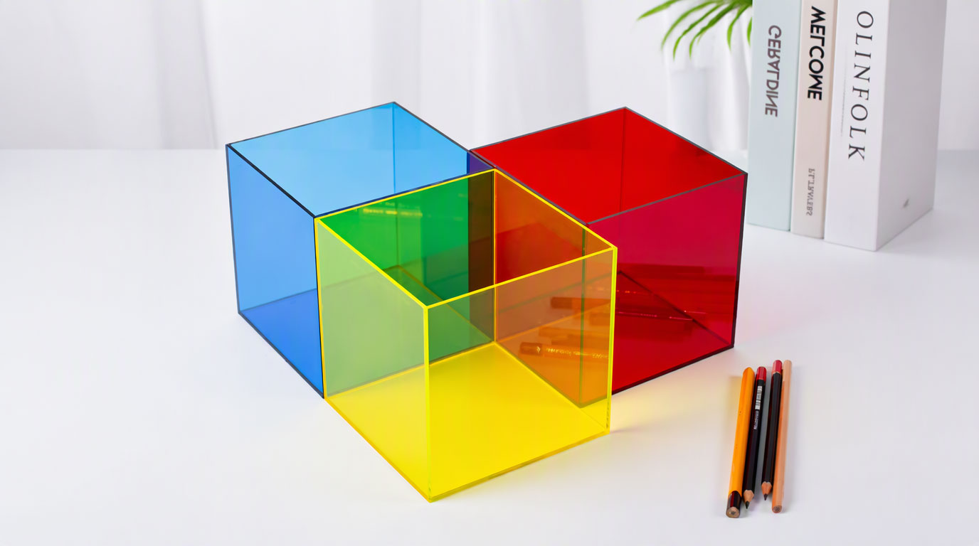 custom acrylic storage box