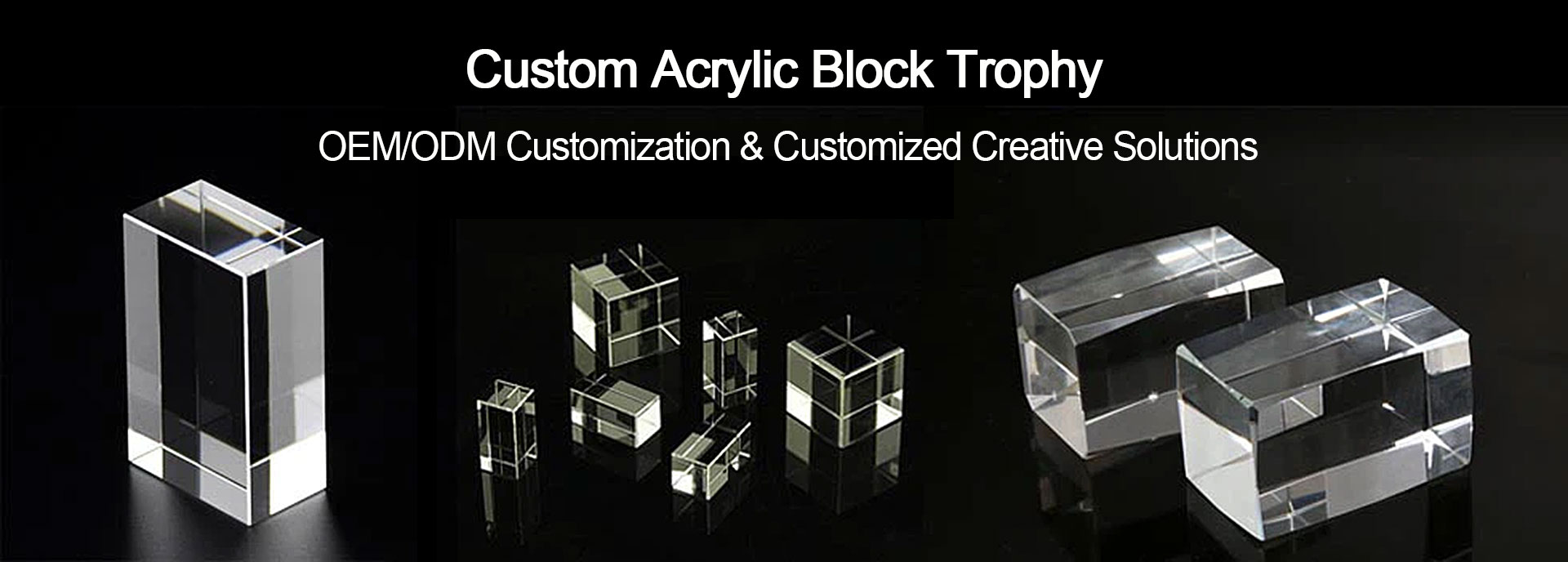 custom acrylic trophy