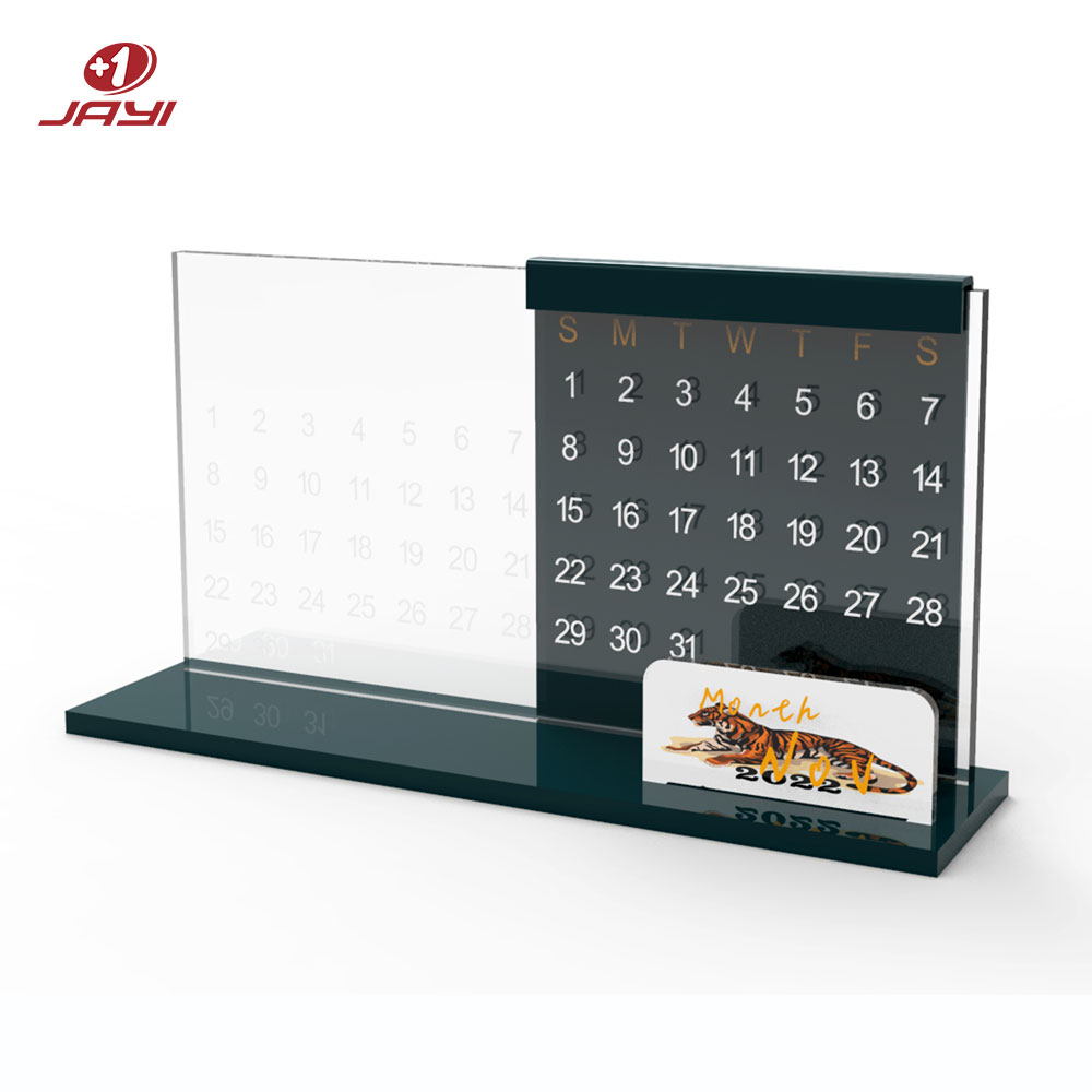 China Custom Desk Acrylic Calendar Holder Manufacturer – JAYI