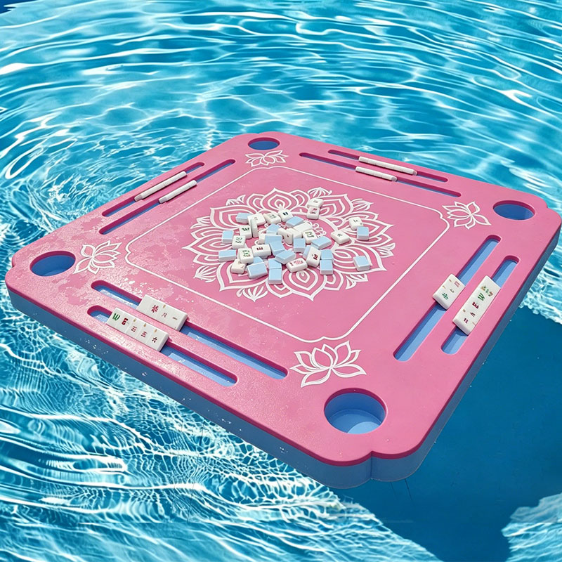 floating mahjong table for pool