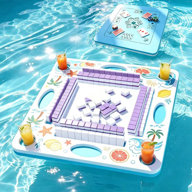 floating pool mahjong table