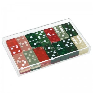 Lucite-Domino-Set
