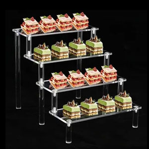 perspex cake display