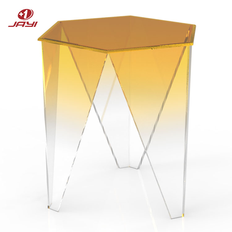 perspex coffee table