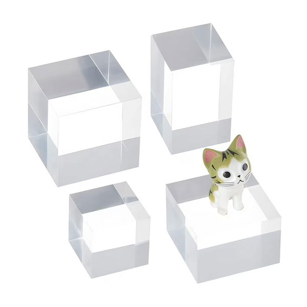 small acrylic display block