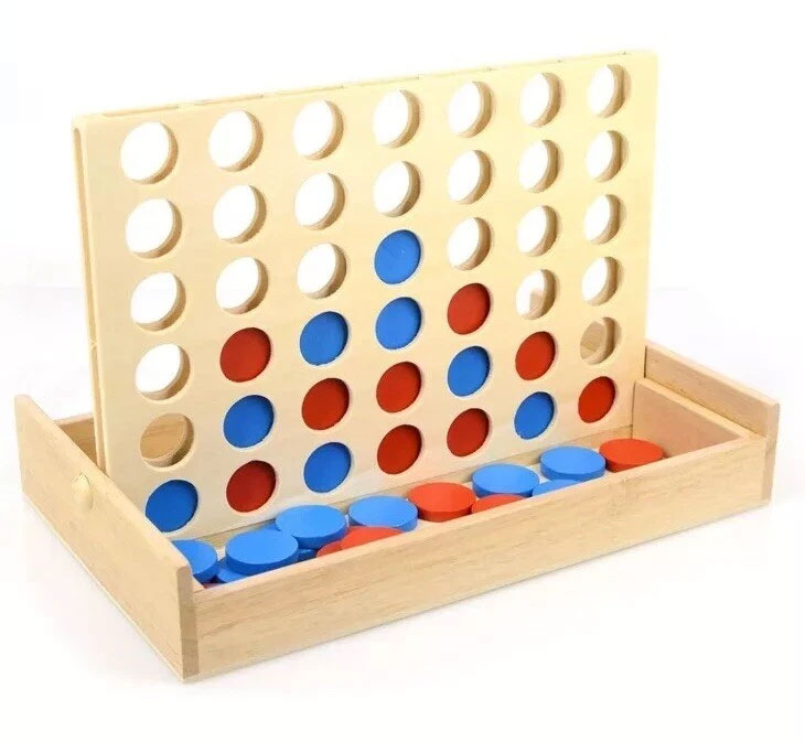 wood connect 4